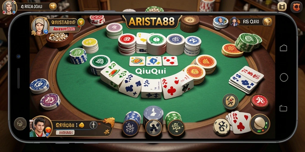 Tampilan screenshot ARISTA88 yang memikat saat bermain QiuQiu.