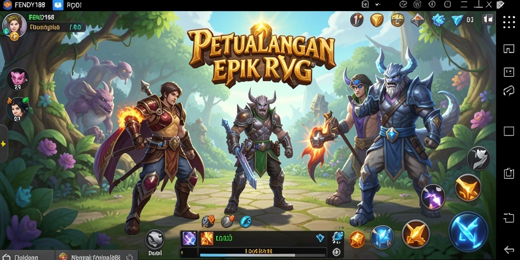 Gameplay seru FENDY188 dengan aksi RPG yang memukau.