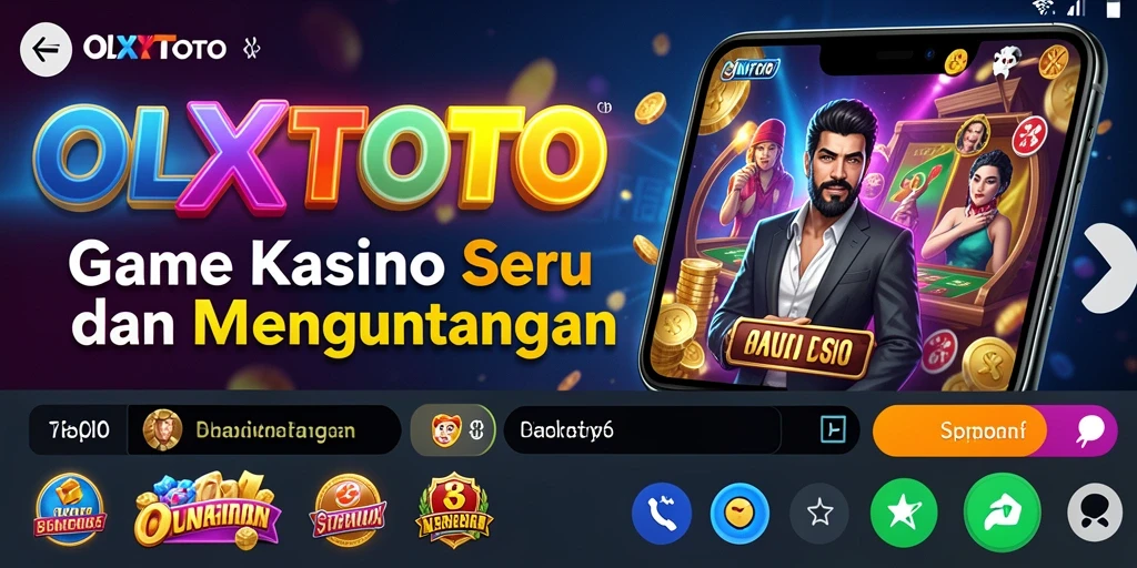 Tampilan gameplay seru dari OLXTOTO yang menawarkan pengalaman Kasino menarik.