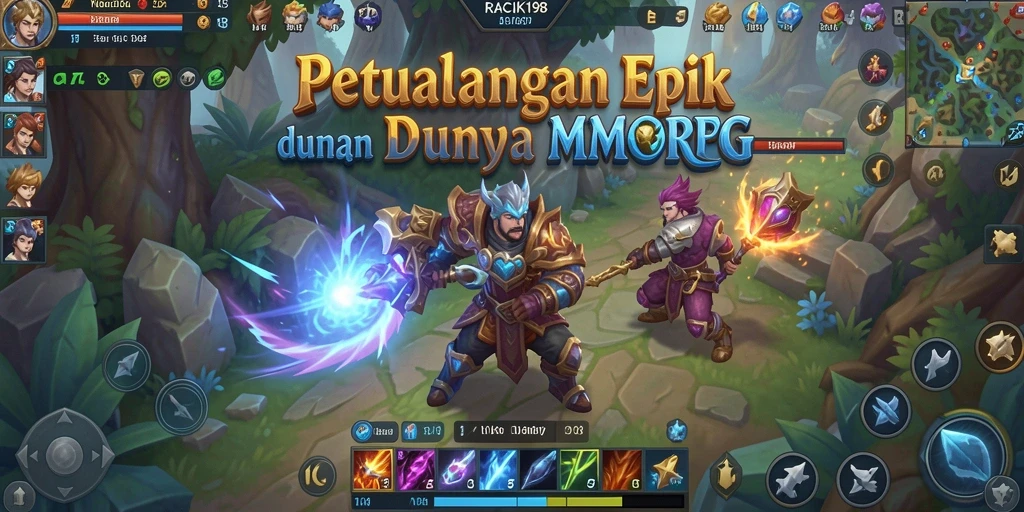 Gambaran gameplay seru di dunia fantastis RACIK198.